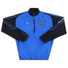 2005-06 England Umbro 1/4 Zip Fleece L Football Shirt