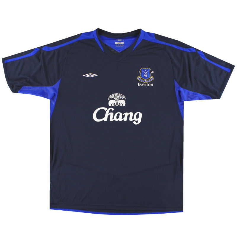 2005-06 Everton Umbro Training Shirt XL Training Shirt