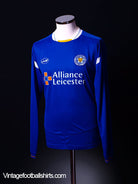 2005-06 Leicester Home Shirt *As New* *LS* M Football Shirt