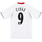 2005-06 Liverpool Reebok Away Shirt Cisse #9 XS Football Shirt