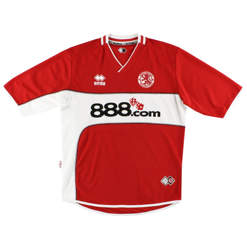 2005-06 Middlesbrough Errea Home Shirt XXXL Football Shirt