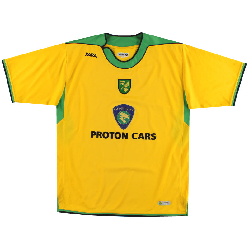 2005-06 Norwich City Home Shirt XL Football Shirt