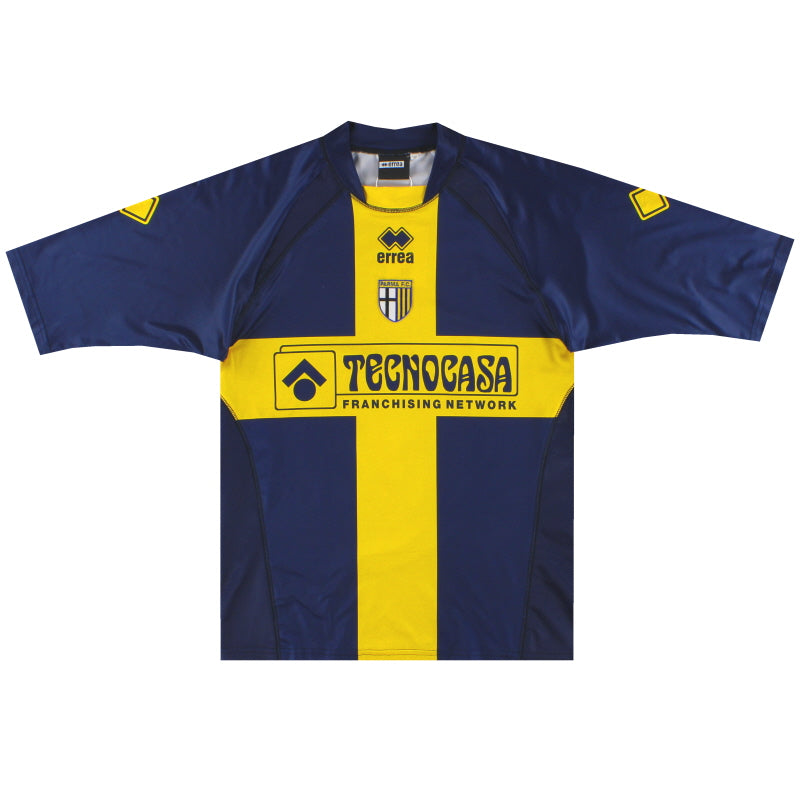 2005-06 Parma Errea Third Shirt M Football Shirt