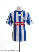 2005-06 Recreativo Huelva Home Shirt M Football Shirt