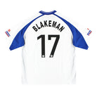 2005-06 Southport Player Issue Away Shirt Blakeman #17 XL Football Shirt