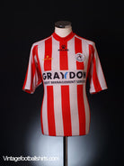 2005-06 Sparta Rotterdam Home Shirt L Football Shirt