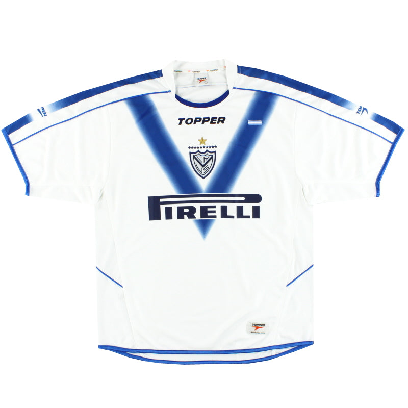 2005-06 Velez Sarsfield Home Shirt L Football Shirt