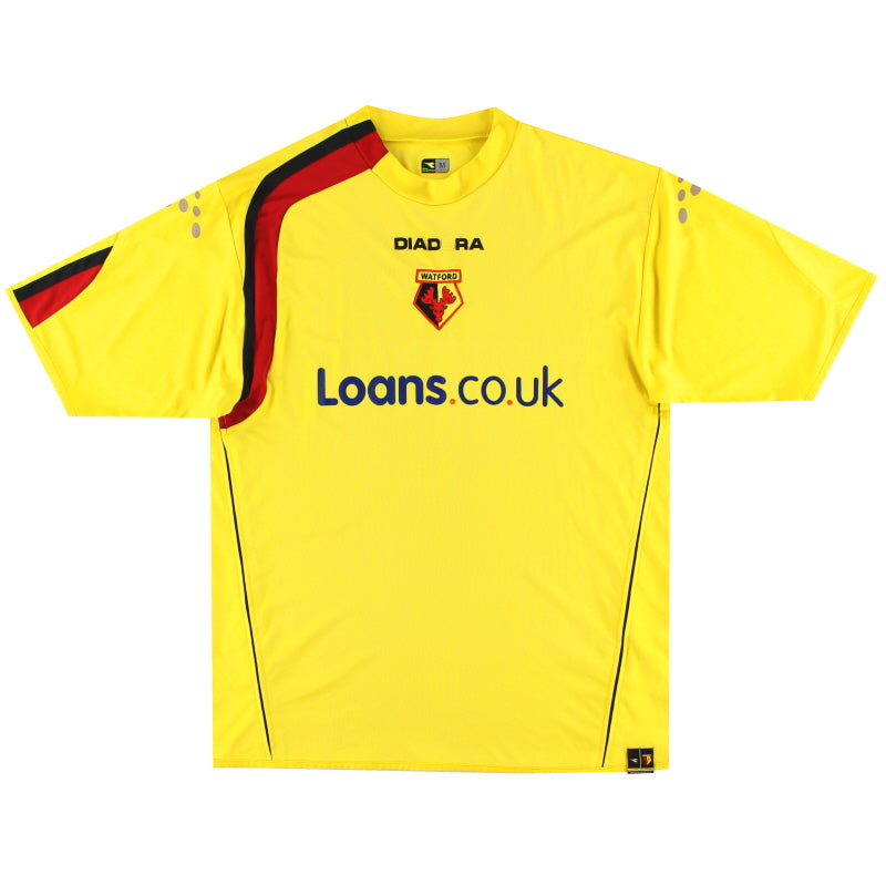 2005-06 Watford Diadora Home Shirt XL Football Shirt