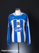 2005-06 Wigan Home Shirt L/S M Football Shirt