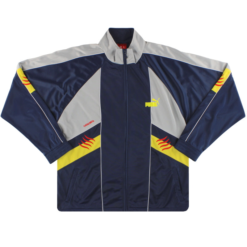 2005-07 Catalunya Puma Track Jacket S Jacket