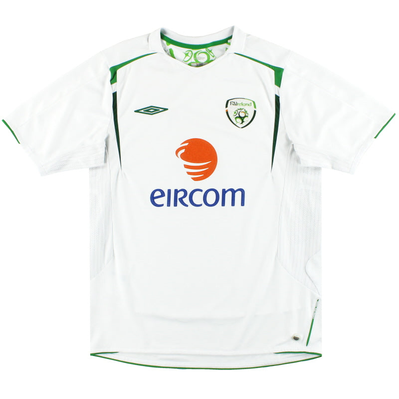 2005-07 Ireland Umbro Away Shirt M Football Shirt