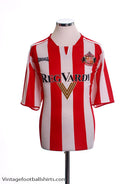 2005-07 Sunderland Home Shirt L Football Shirt