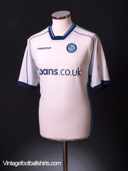 2005-07 Wycombe Wanderers Away Shirt L Football Shirt