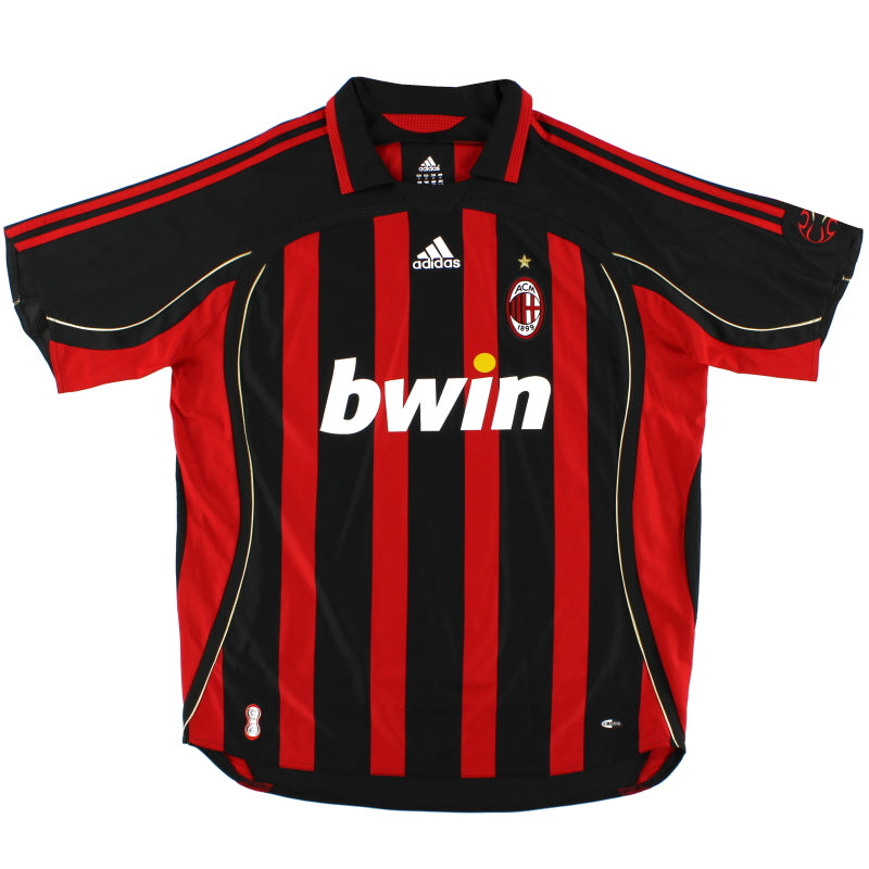 2006-07 AC Milan Home Shirt XL Football Shirt