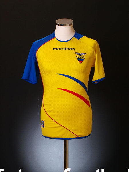 2006-07 Ecuador Home Shirt S Football Shirt