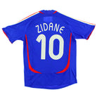 2006-07 France Home Shirt Zidane #10 M Football Shirt