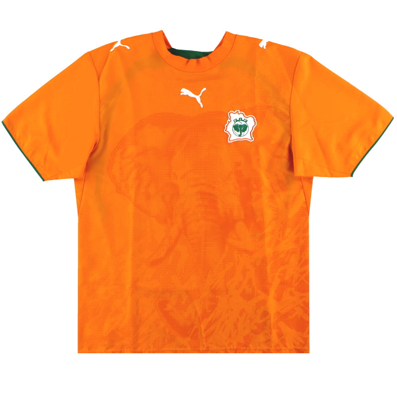 2006-07 Ivory Coast Puma Home Shirt M Football Shirt