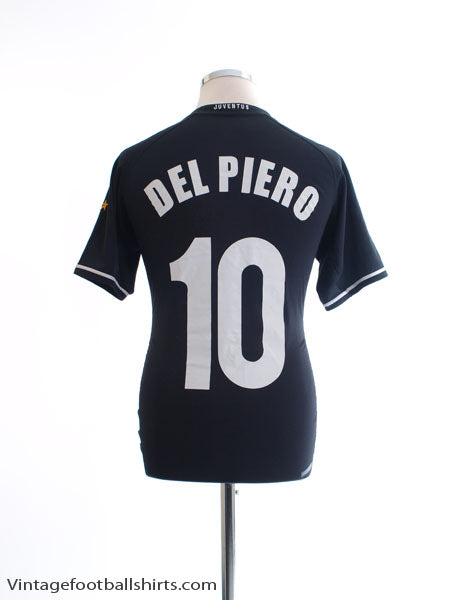 2006-07 Juventus Away Shirt Del Piero #10 S Football Shirt