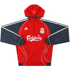 2006-07 Liverpool adidas 'Formotion' Hooded Rain Jacket *Mint* M Jacket