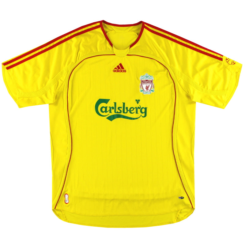 2006-07 Liverpool adidas Away Shirt L Football Shirt