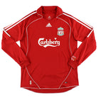 2006-07 Liverpool adidas Home Shirt L/S M Football Shirt