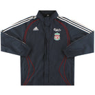 2006-07 Liverpool adidas Hooded Rain Jacket *Mint* M Jacket