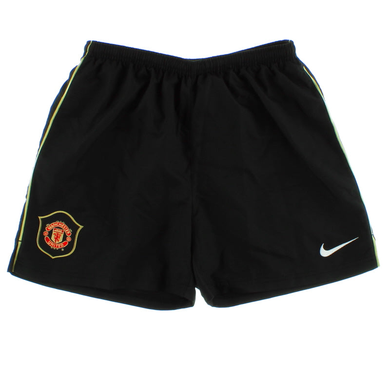 2006-07 Manchester United Nike Away Shorts L.Boys Football Shorts