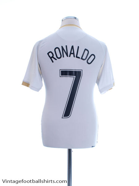 2006-07 Manchester United European Away Shirt Ronaldo #7 S Football Shirt