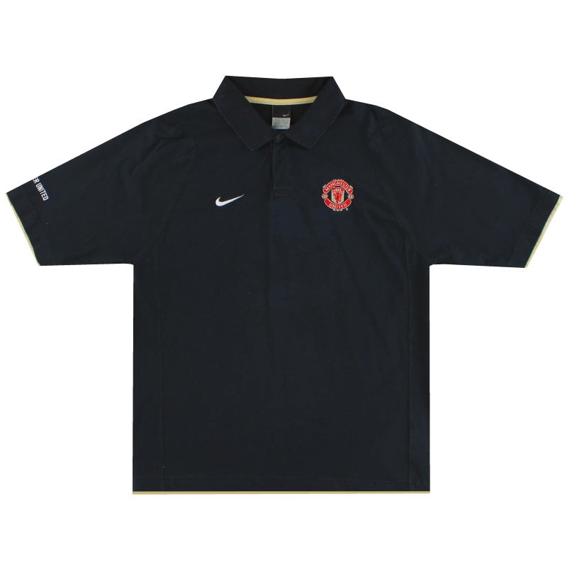 2006-07 Manchester United Nike Polo Shirt XL Polo Shirt