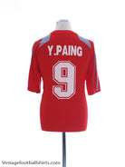 2006-07 Myanmar Home Shirt Y. Paing #9 *Mint* XL Football Shirt