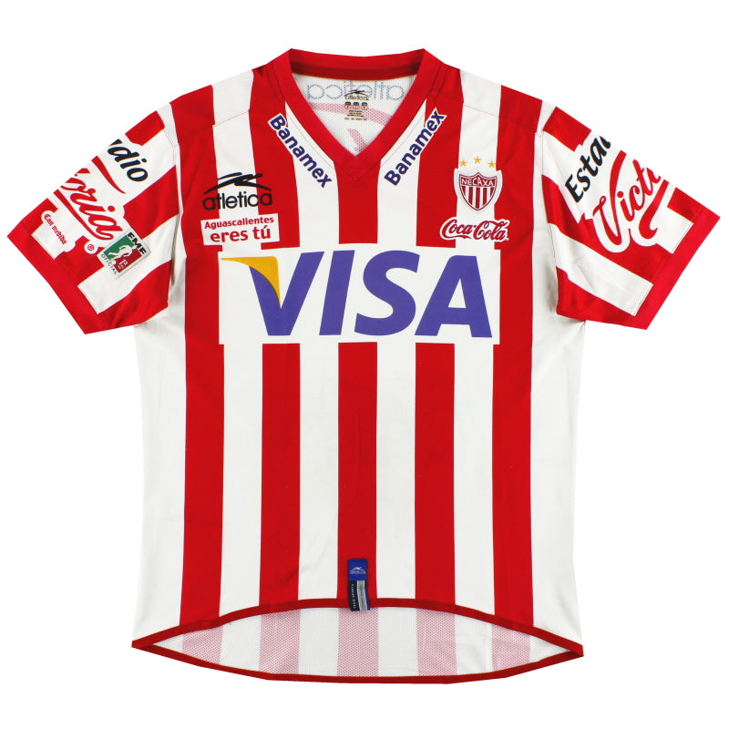 2006-07 Necaxa Home Shirt L Football Shirt