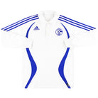 2006-07 Schalke adidas  Polo Shirt L/S M Polo Shirt