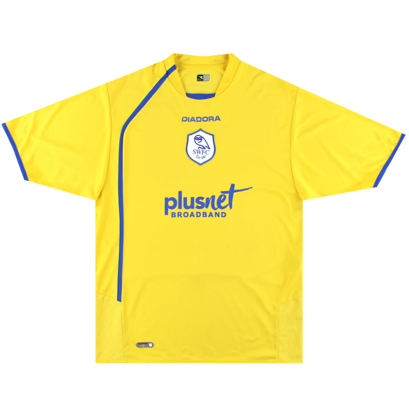 2006-07 Sheffield Wednesday Diadora Away Shirt L Football Shirt