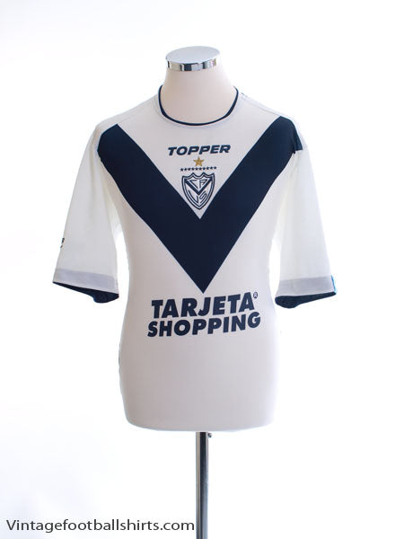 2006-07 Velez Sarsfield Home Shirt M Football Shirt