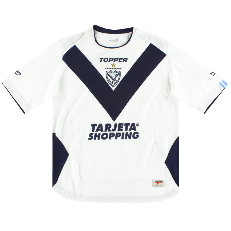 2006-07 Velez Sarsfield Home Shirt M Football Shirt