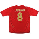 2006-08 England Umbro Away Shirt Lampard #8 XXL Football Shirt