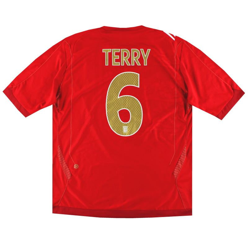 2006-08 England Umbro Away Shirt Terry #6 XL Football Shirt