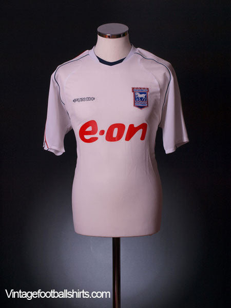 2006-08 Ipswich Away Shirt L Football Shirt