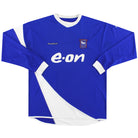 2006-08 Ipswich Home Shirt L/S XL Football Shirt