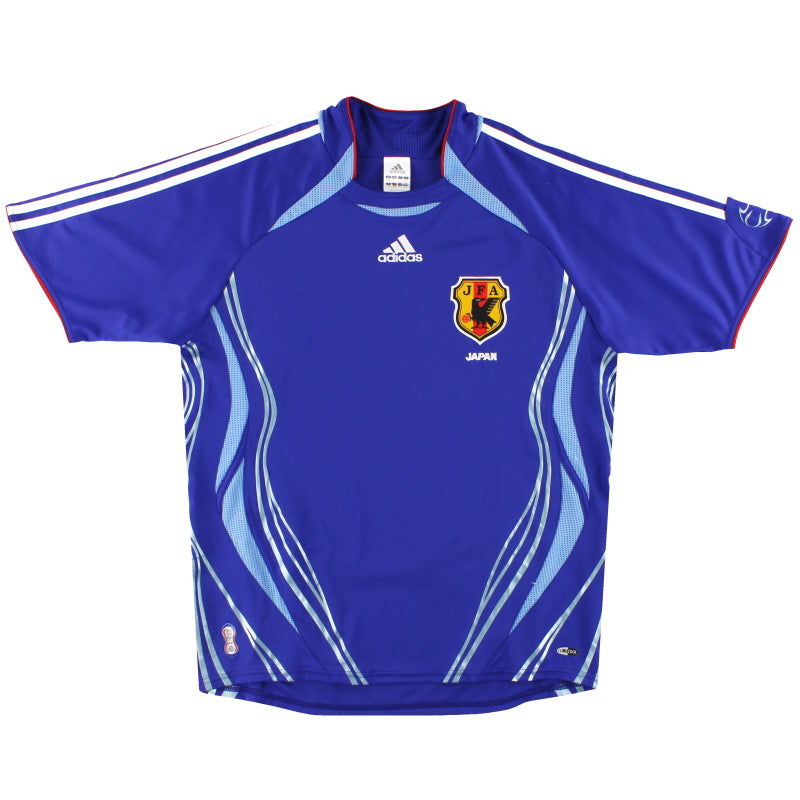 2006-08 Japan adidas Home Shirt L.Boys Football Shirt