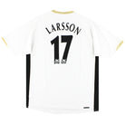 2006-08 Manchester United Nike Away Shirt Larsson #17 *Mint* XL Football Shirt