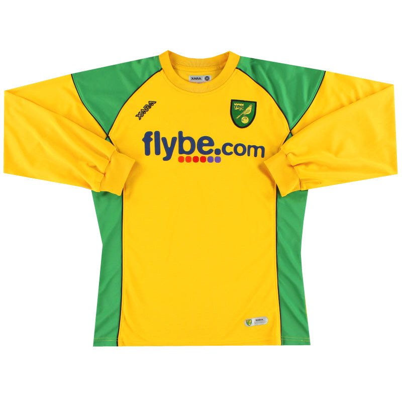 2006-08 Norwich City Home Shirt L/S #11 M Football Shirt