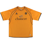 2006-08 Wolves Le Coq Sportif Home Shirt L Football Shirt