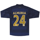 2007-08 Arsenal Nike Goalkeeper Shirt Almunia #24 M.Boys Football Shirt