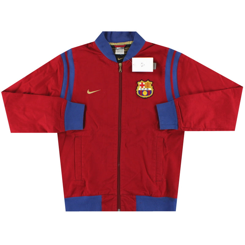 2007-08 Barcelona Nike Football Classics Bomber Jacket *BNIB* S Jacket