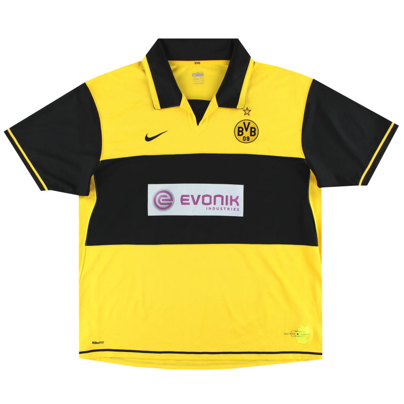 2007-08 Borussia Dortmund Nike Home Shirt XXL Football Shirt