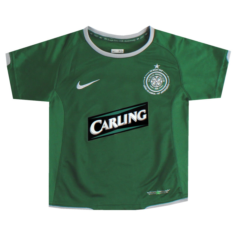 2007-08 Celtic Nike Away Shirt XS.Boys Football Shirt