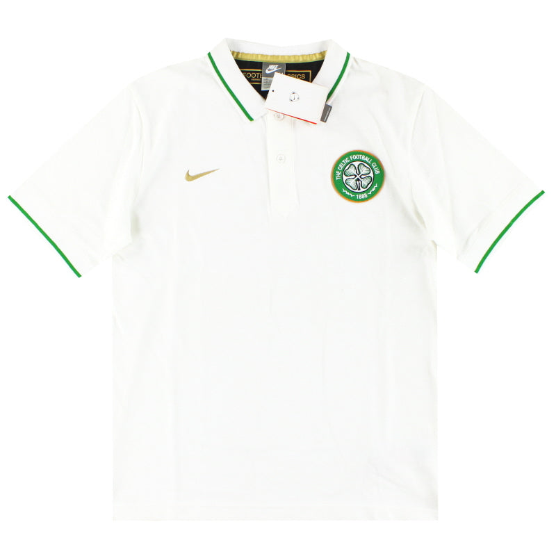 2007-08 Celtic Nike Football Classics Polo Shirt *w/tags* M Polo Shirt