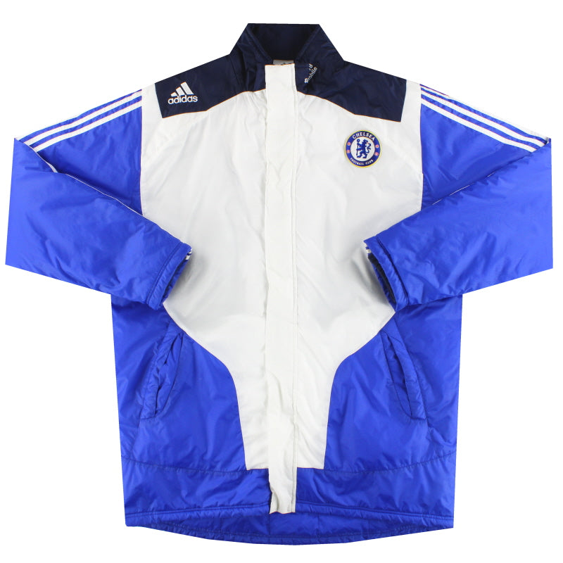 2007-08 Chelsea adidas Padded Bench Coat XL Jacket