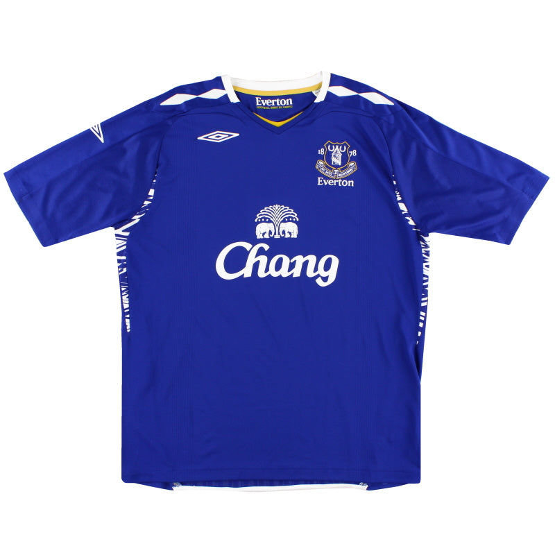 2007-08 Everton Umbro Home Shirt XXL Football Shirt